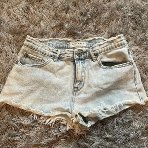 2 Pairs Super Short Jean Shorts